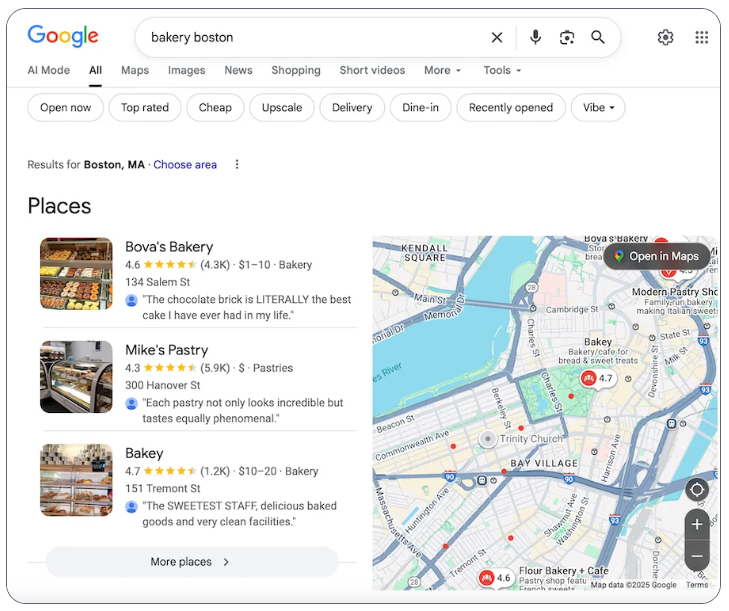 google maps ranking factors